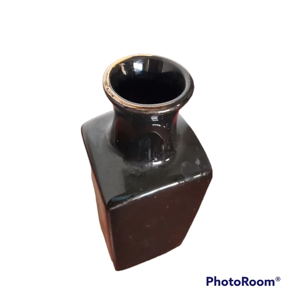 Miniature Porcelain Japanese Vase Hand-Painted with Art Of Chokin Style 3.5" Vtg - Picture 7 of 13